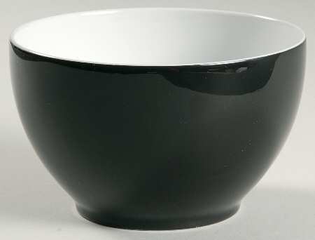 Vario Black Coupe Cereal Bowl