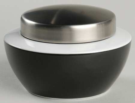 Vario Black Sugar Bowl & Lid