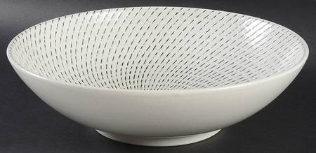 Celestial Ivory 11" Large Salad Serving Bowl