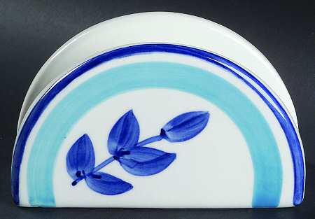 Autumn Blue Napkin Holder