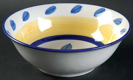 Autumn Blue Coupe Cereal Bowl