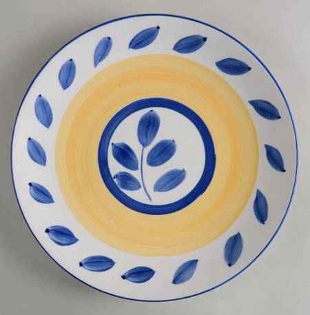 Autumn Blue Dinner Plate