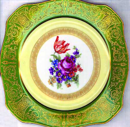 TIR414 Square Salad Plate