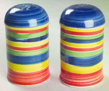 Swirl Multicolor Salt & Pepper Set