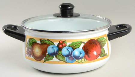 Eden 3 Quart Metal Covered Casserole