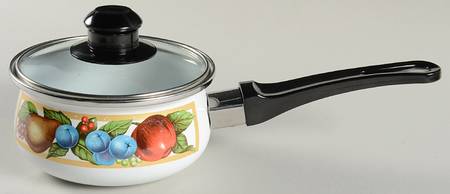 Eden .75 Quart Metal Covered Saucepan
