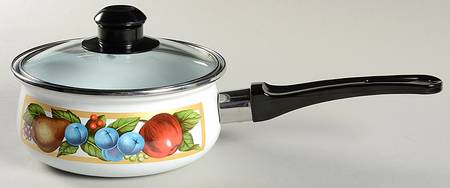 Eden 1.0 Quart Metal Covered Saucepan