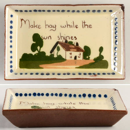 Motto Ware (Cottage) 5" Rectangular Tray