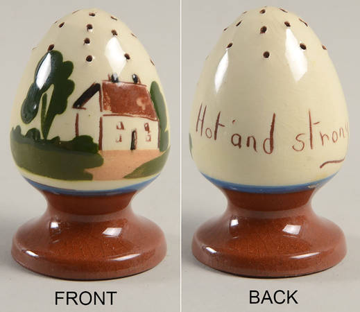 Motto Ware (Cottage) Pepper Shaker