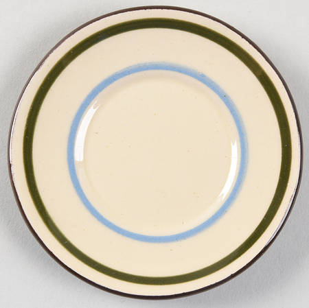 Motto Ware (Cottage) Saucer for Flat Cup