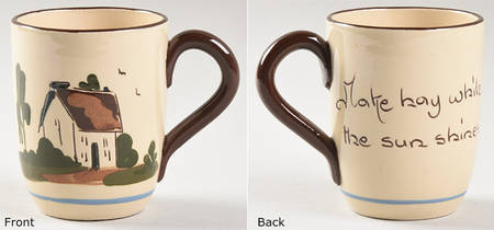 Motto Ware (Cottage) Flat Cup