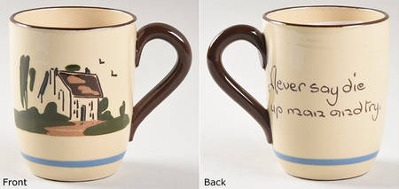 Motto Ware (Cottage) Flat Cup