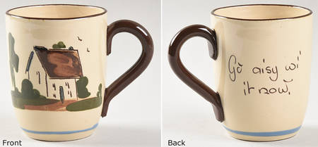 Motto Ware (Cottage) Flat Cup
