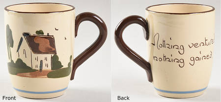 Motto Ware (Cottage) Flat Cup