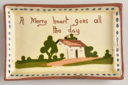 Motto Ware (Cottage) 5" Rectangular Tray