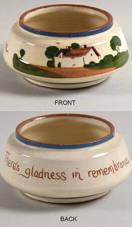 Motto Ware (Cottage) Open Sugar Bowl