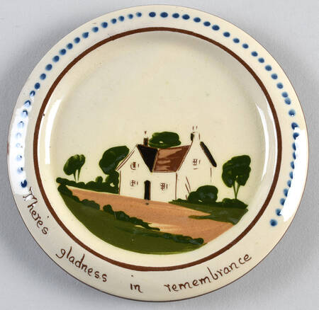 Motto Ware (Cottage) Tea Tile