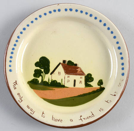 Motto Ware (Cottage) Salad Plate