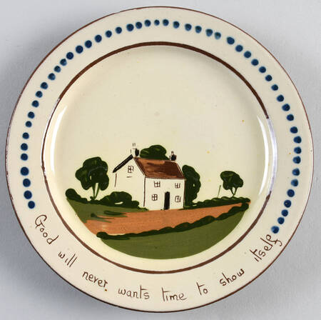 Motto Ware (Cottage) Salad Plate