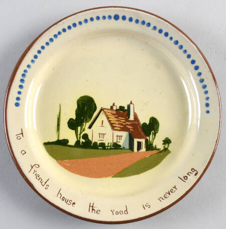 Motto Ware (Cottage) Salad Plate