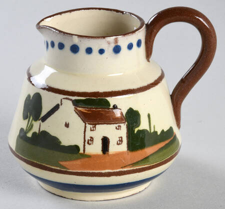 Motto Ware (Cottage) Miniature Creamer