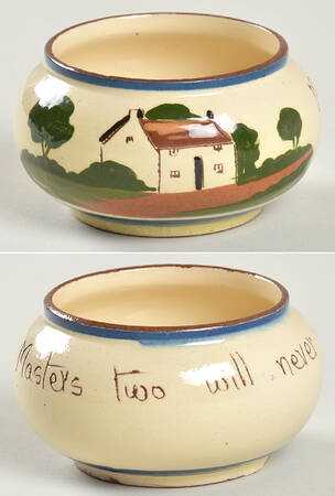 Motto Ware (Cottage) Open Sugar Bowl