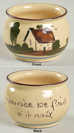 Motto Ware (Cottage) Open Sugar Bowl
