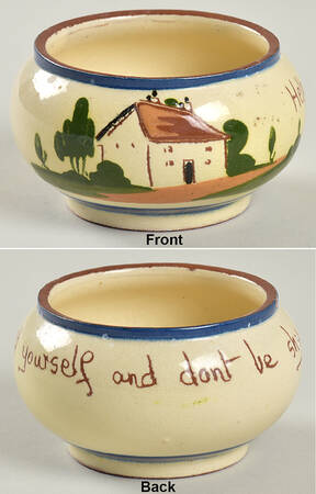 Motto Ware (Cottage) Open Sugar Bowl