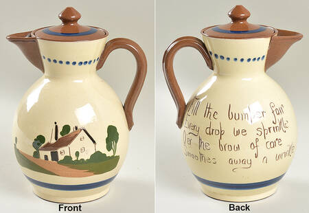 Motto Ware (Cottage) Hot Water Jug & Lid