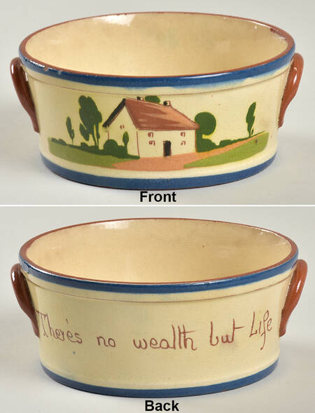 Motto Ware (Cottage) Butter Tub No Lid