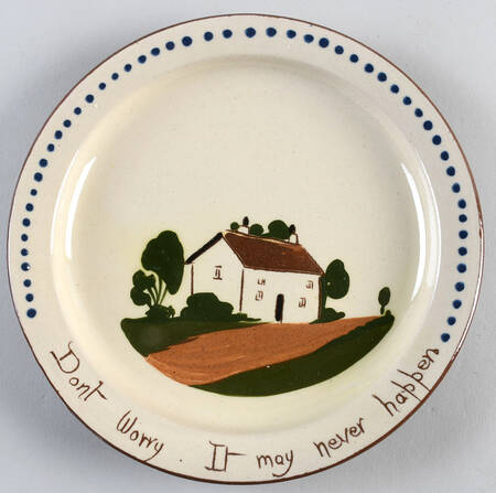 Motto Ware (Cottage) Salad Plate