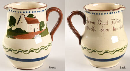 Motto Ware (Cottage) 46 Oz Pitcher