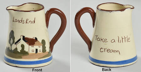 Motto Ware (Cottage) Creamer