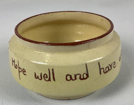 Motto Ware (Cottage) Mini Open Sugar Bowl