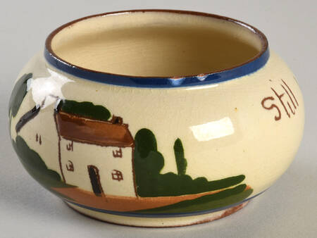 Motto Ware (Cottage) Mini Open Sugar Bowl