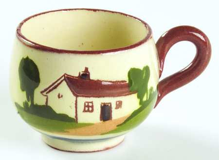 Motto Ware (Cottage) Flat Toy Cup