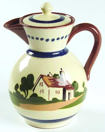 Motto Ware (Cottage) Hot Water Jug & Lid
