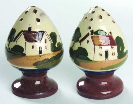 Motto Ware (Cottage) Salt & Pepper Set