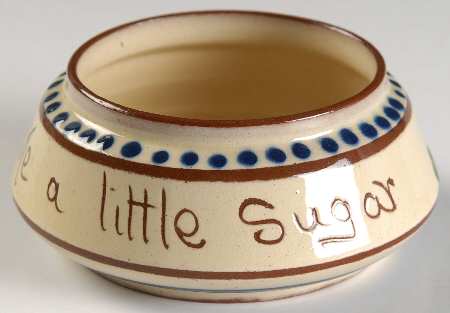 Motto Ware (Cottage) Open Sugar Bowl