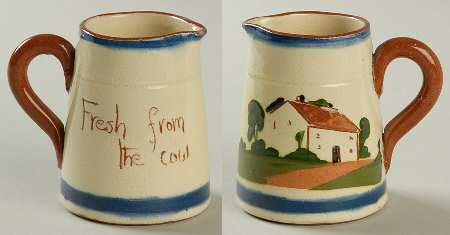 Motto Ware (Cottage) Creamer