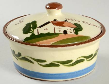Motto Ware (Cottage) Butter Tub & Lid