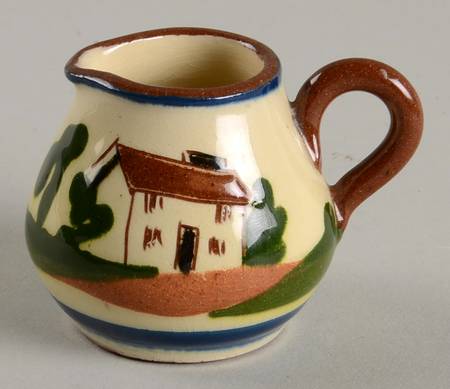 Motto Ware (Cottage) Miniature Creamer