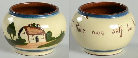 Motto Ware (Cottage) Open Sugar Bowl