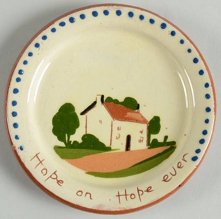 Motto Ware (Cottage) Small Bread & Butter Plate