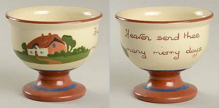 Motto Ware (Cottage) China Sherbet