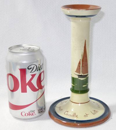 Motto Ware (Cottage) 7" Candlestick