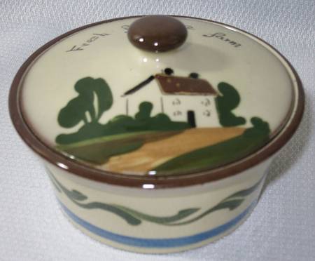 Motto Ware (Cottage) Butter Tub & Lid