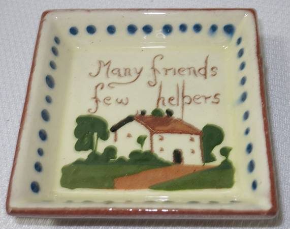 Motto Ware (Cottage) 3" Ashtray