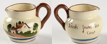 Motto Ware (Cottage) Creamer