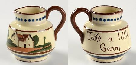Motto Ware (Cottage) Creamer